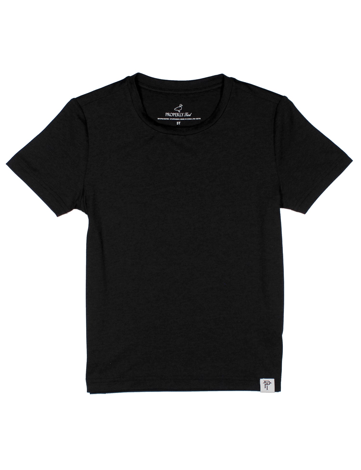 Boys Flow Tee SS Onyx