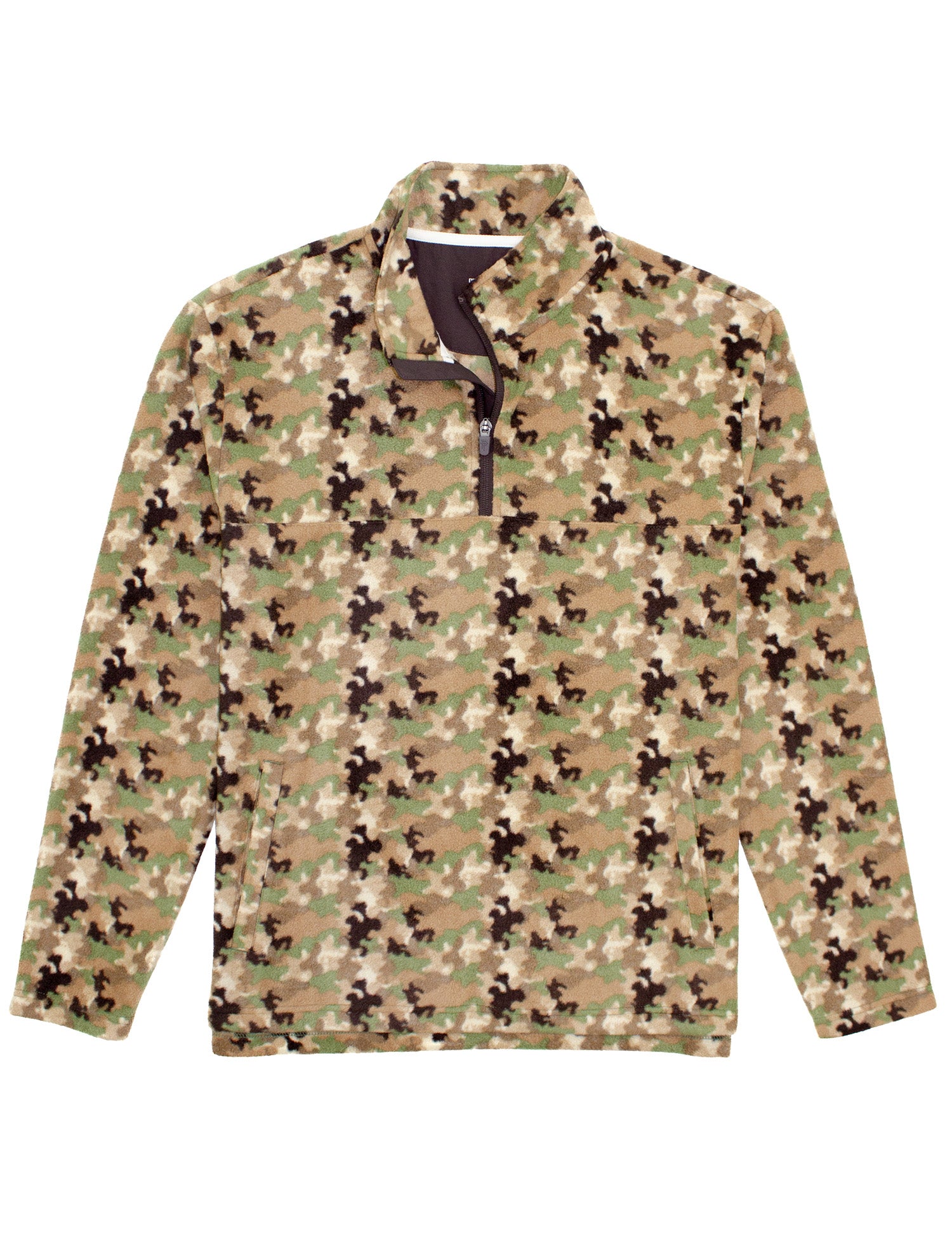 Sportsman Microfleece Pullover Delta Woodland Camo