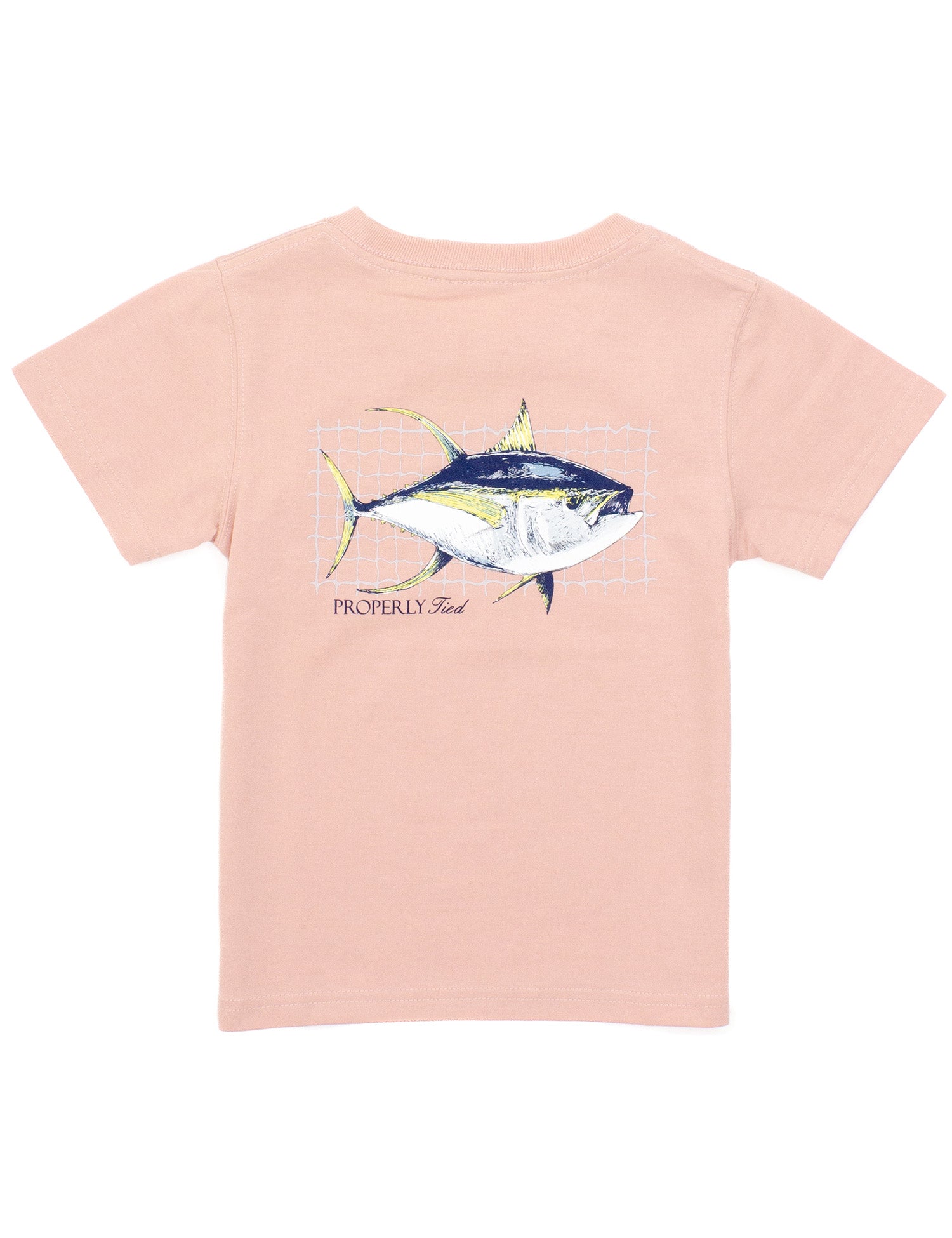 Boys Tuna SS  Peach