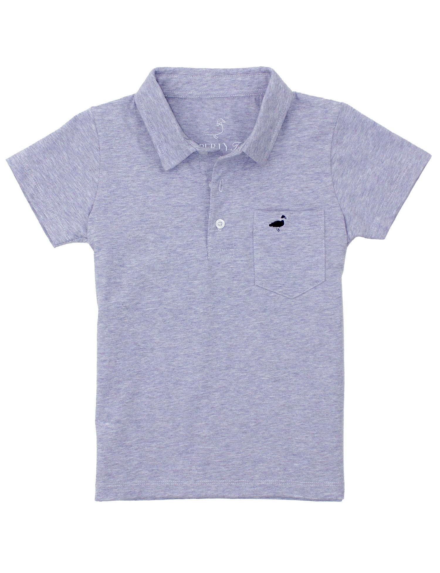 Boys Harrison Pocket Polo SS Ocean Wave