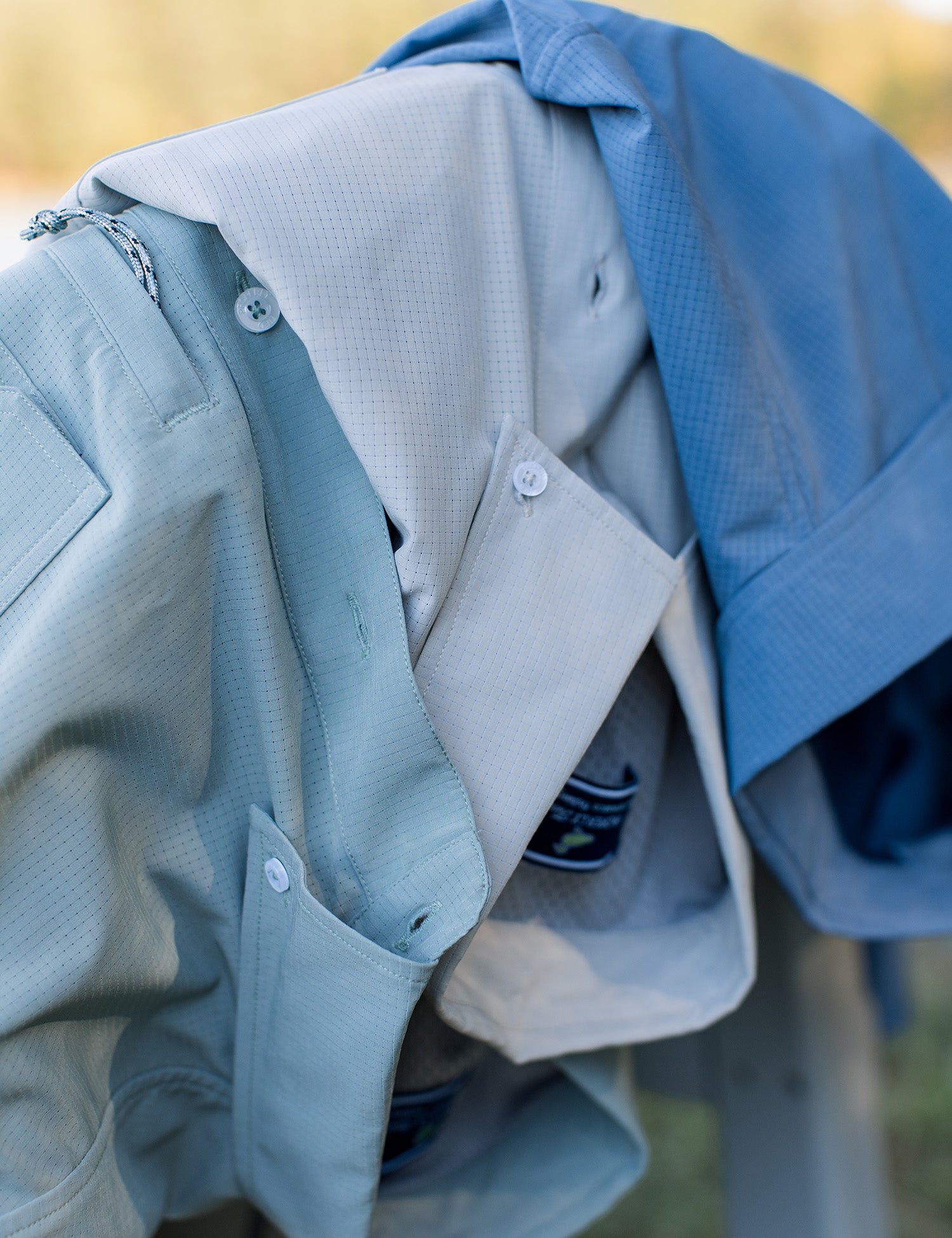 Boys Reeltech Fishing Shirt Pewter