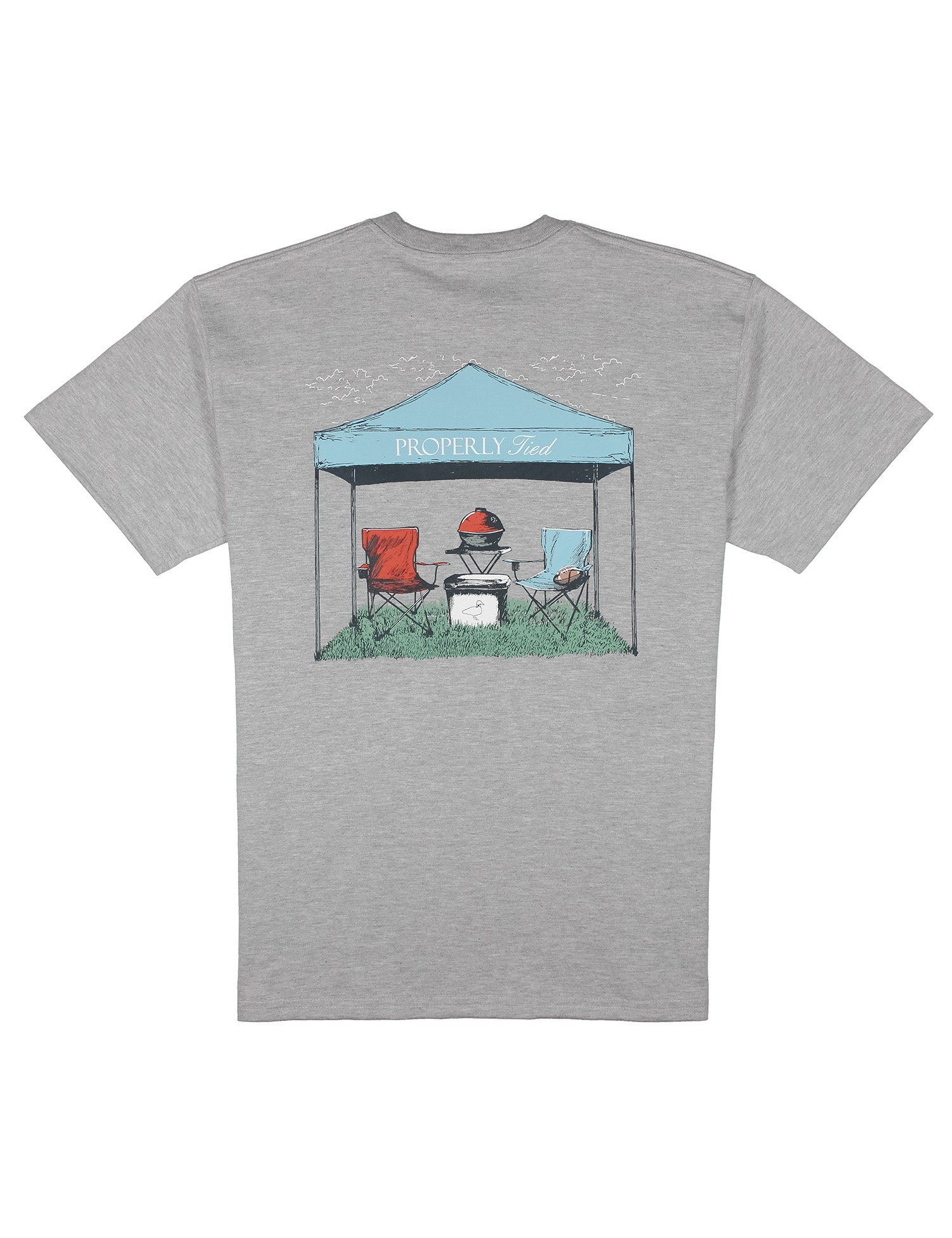 Tailgate SS Light Heather Grey