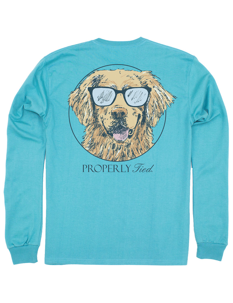 Baby Tee LS Cool Dog Emerald