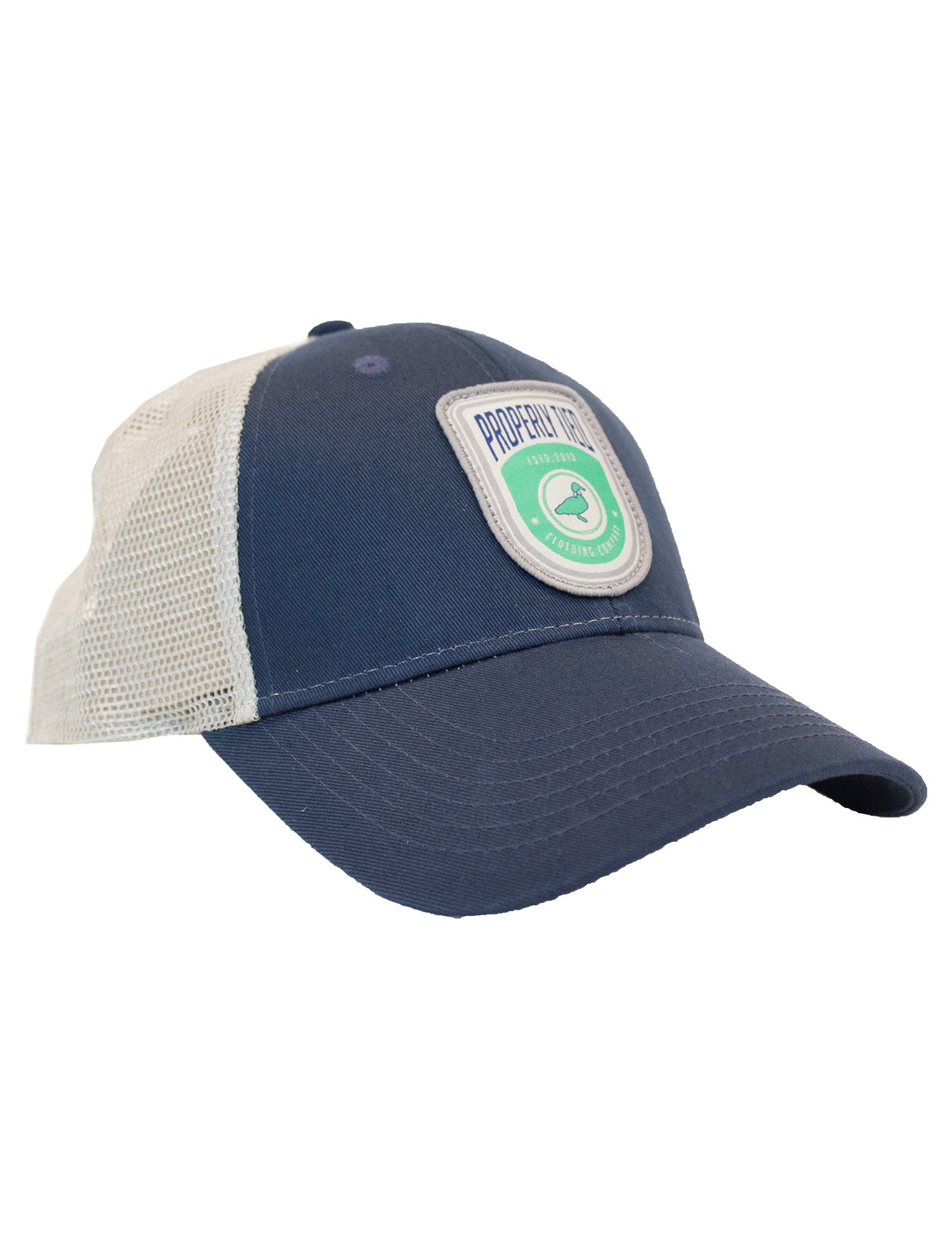Trucker Hat Shield Logo